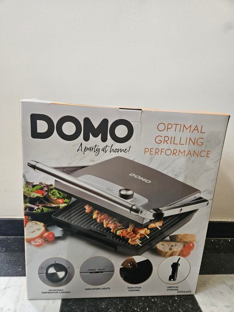 Domo Grill DO9228G - Optimaal Grillen Thuis, Ophalen, Nieuw