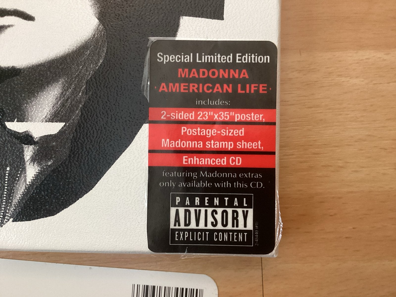 Madonna - American Life (Limited Edition)+American live pro), Bonusmateriaal, Pop, Ophalen of Verzenden, Zo goed als nieuw