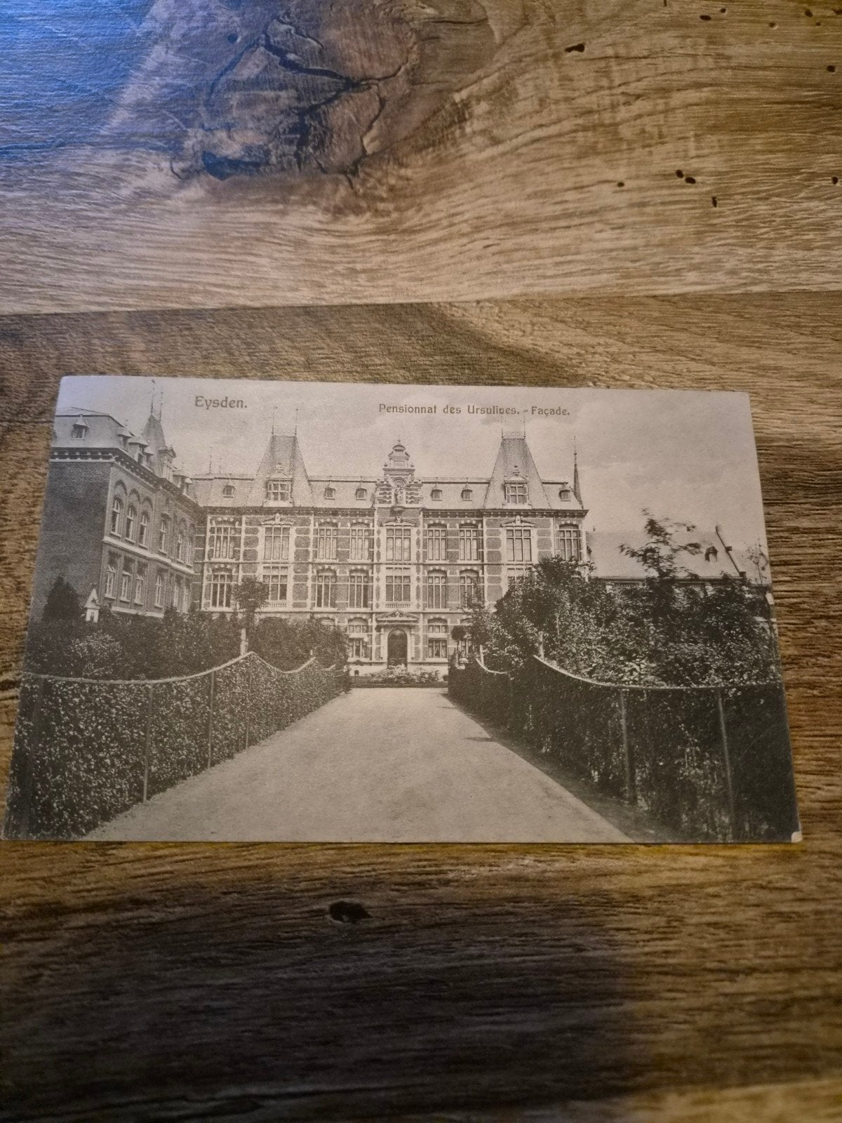 Oude briefkaart Eysden - Pensionnat des Ursulines, Verzamelen, Ansichtkaarten | België, Gelopen, Voor 1920, Ophalen of Verzenden