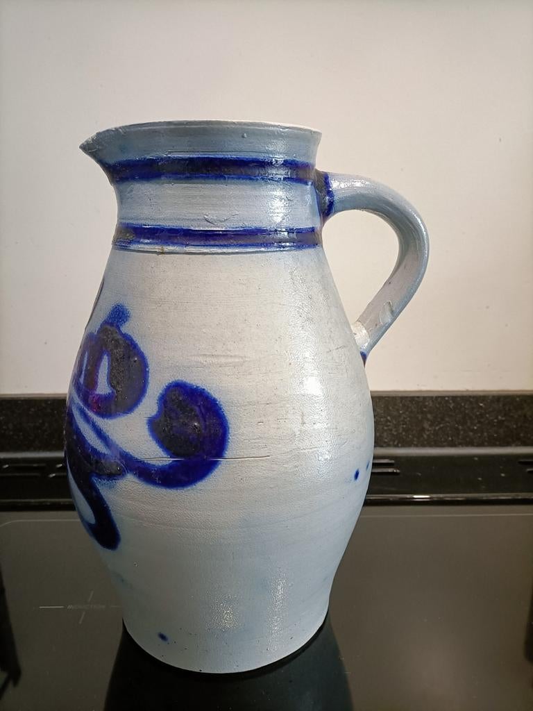 Mooie vintage Keulse kan. Retro vaas., Antiek en Kunst, Antiek | Keramiek en Aardewerk, Ophalen