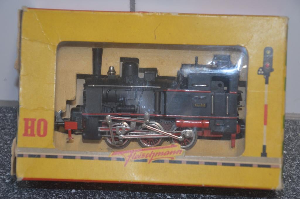 Fleischmann 1315 Stoomlocomotief, Hobby en Vrije tijd, Modeltreinen | H0, Wisselstroom, Gebruikt, Locomotief, Fleischmann