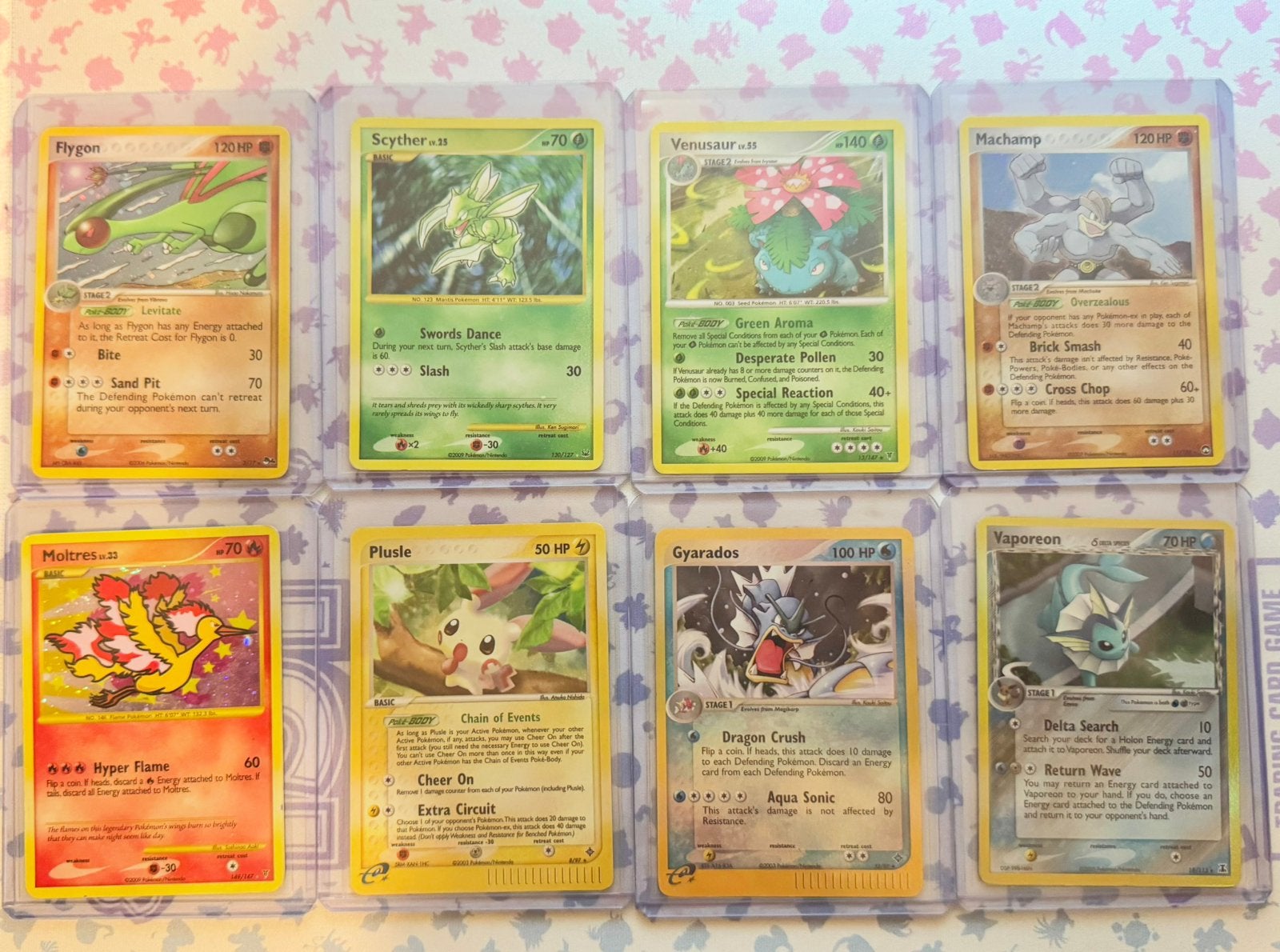 Vintage Pokémon kaarten bundel – 8 hits, Ophalen of Verzenden, Gebruikt, Meerdere kaarten, Foil