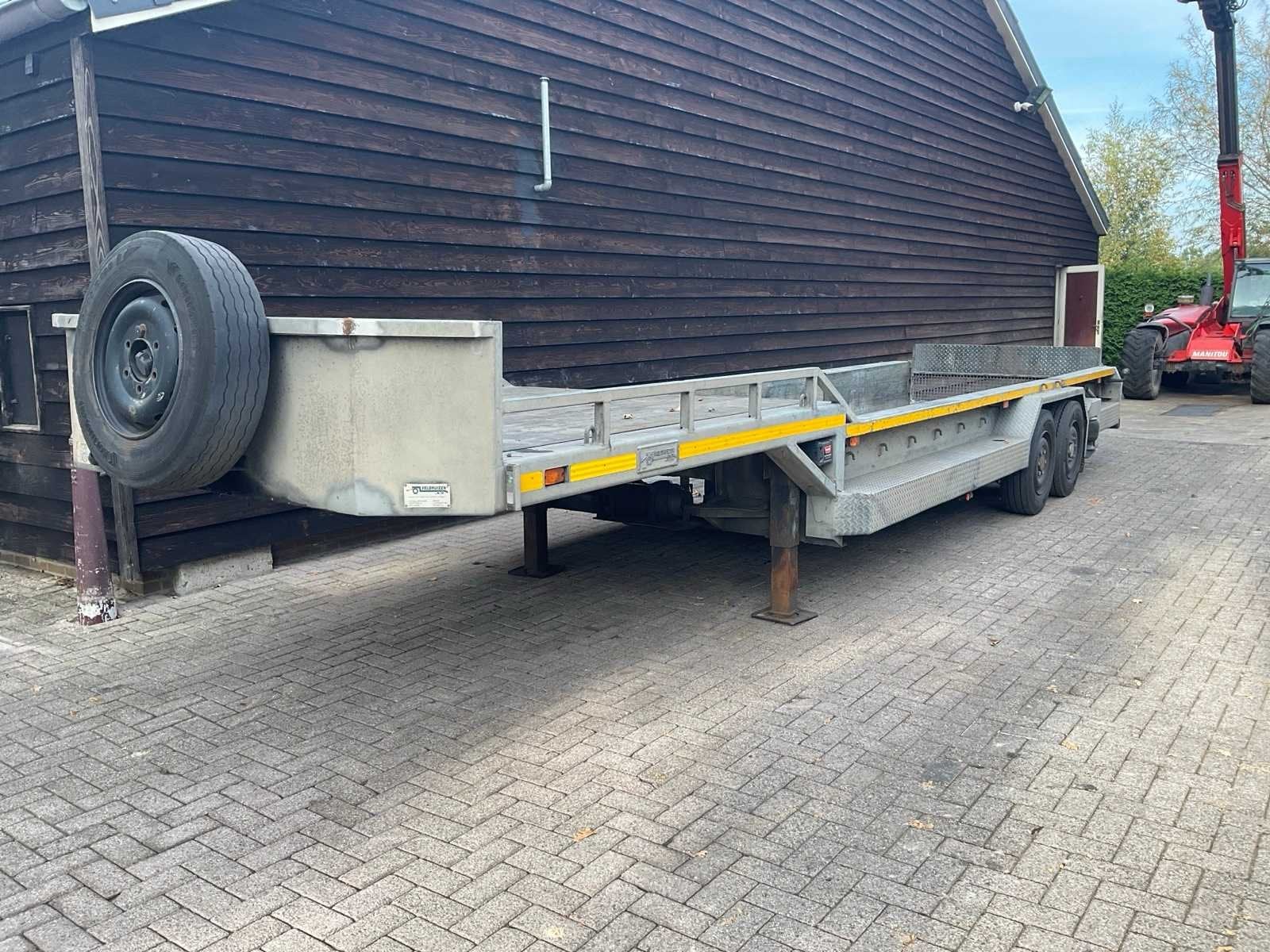 2010 Veldhuizen VF Machintransporter / Oplegger, Auto's, Overige brandstoffen, Bedrijf, Geïmporteerd, Aanhangers en Opleggers