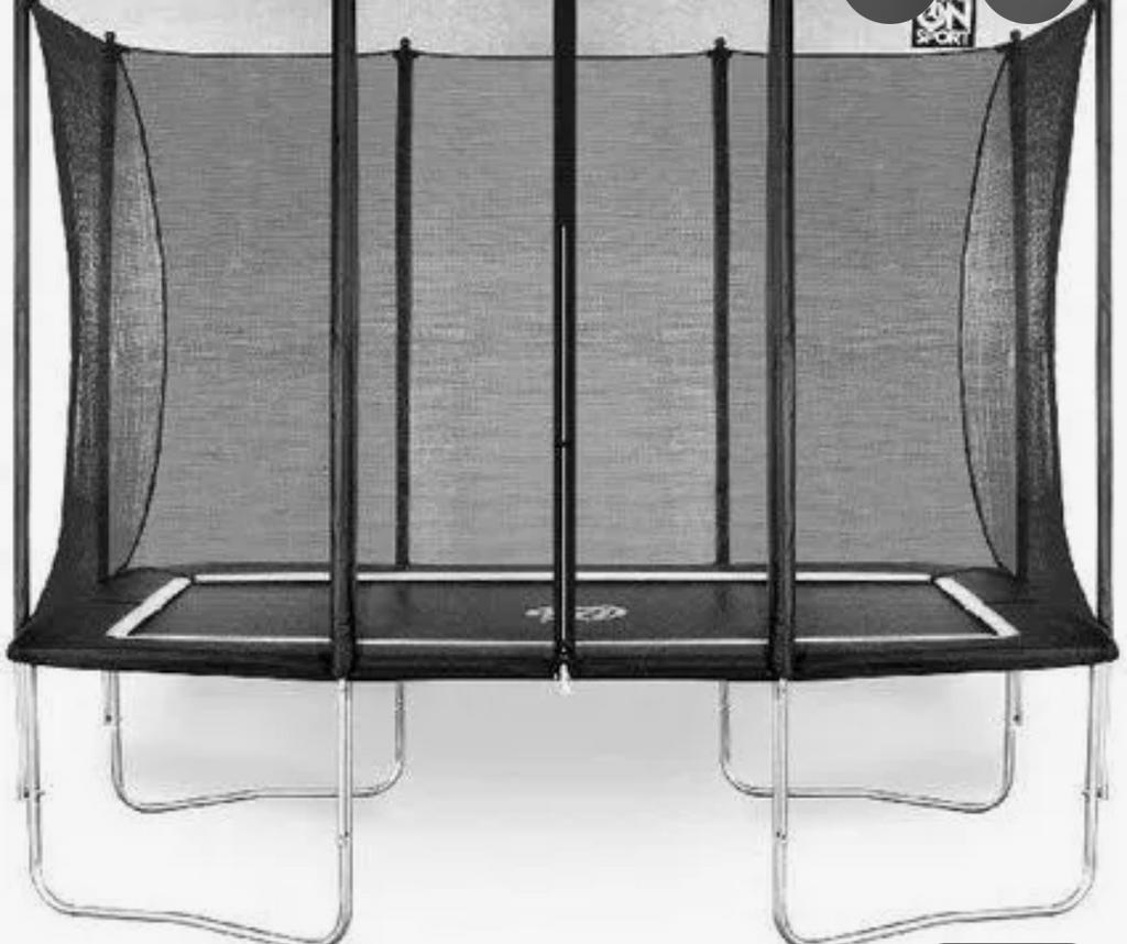 Game on Sport Jumpline Trampoline 163x215 cm Zwart, Ophalen of Verzenden, Nieuw