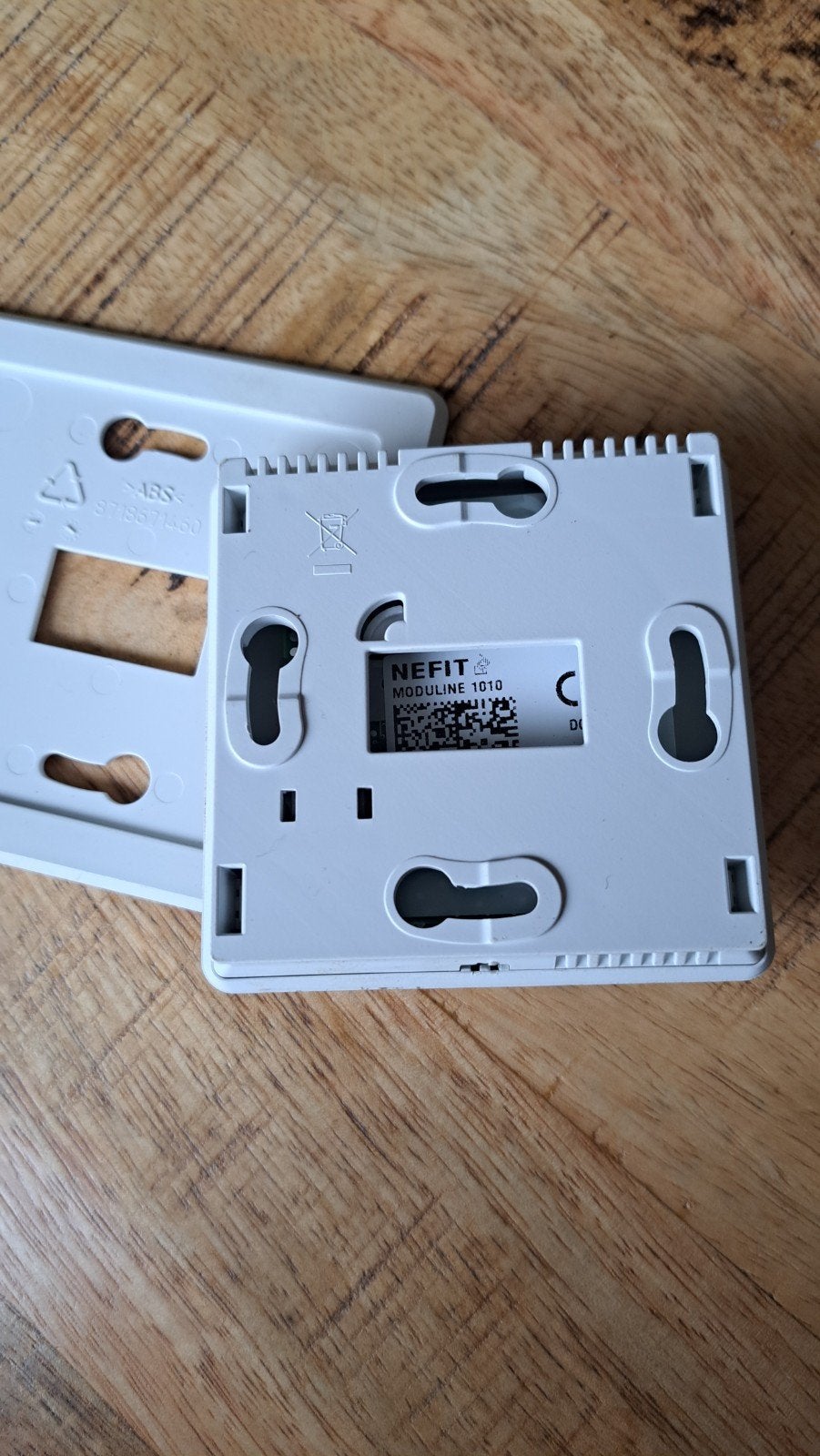 Nefit ModuLine 1010 Kamerthermostaat, Ophalen of Verzenden, Slimme thermostaat, Gebruikt