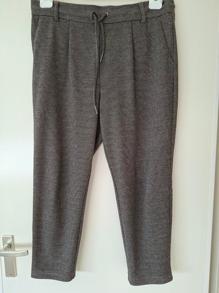 Only Poptrash broek met ruitje XL/30, Only, Maat 46/48 (XL) of groter, Ophalen of Verzenden, Bruin