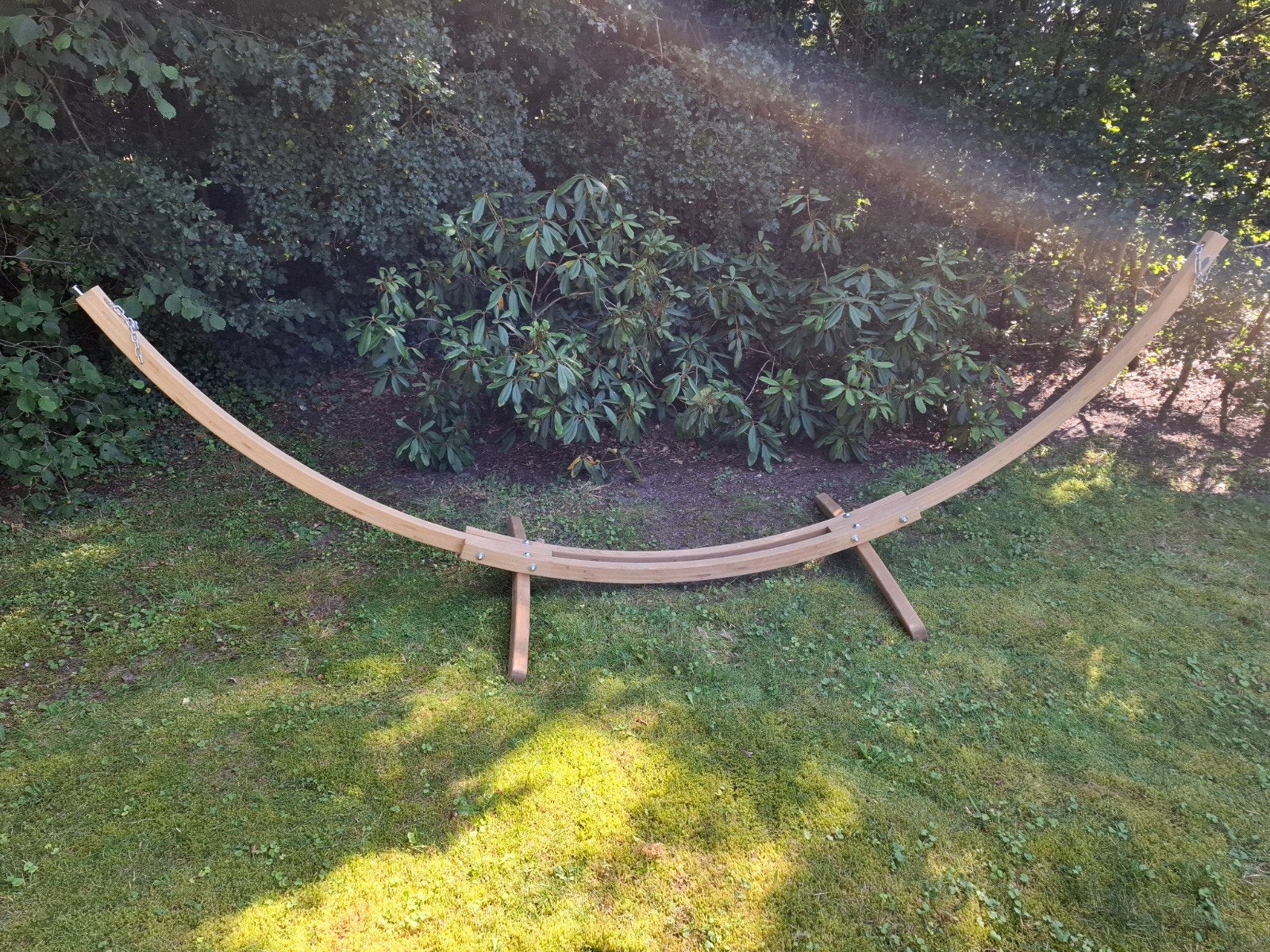 Hangmatstandaard, houten Amazonas hangmat standaard, Tuin en Terras, Hangmatten, Ophalen of Verzenden