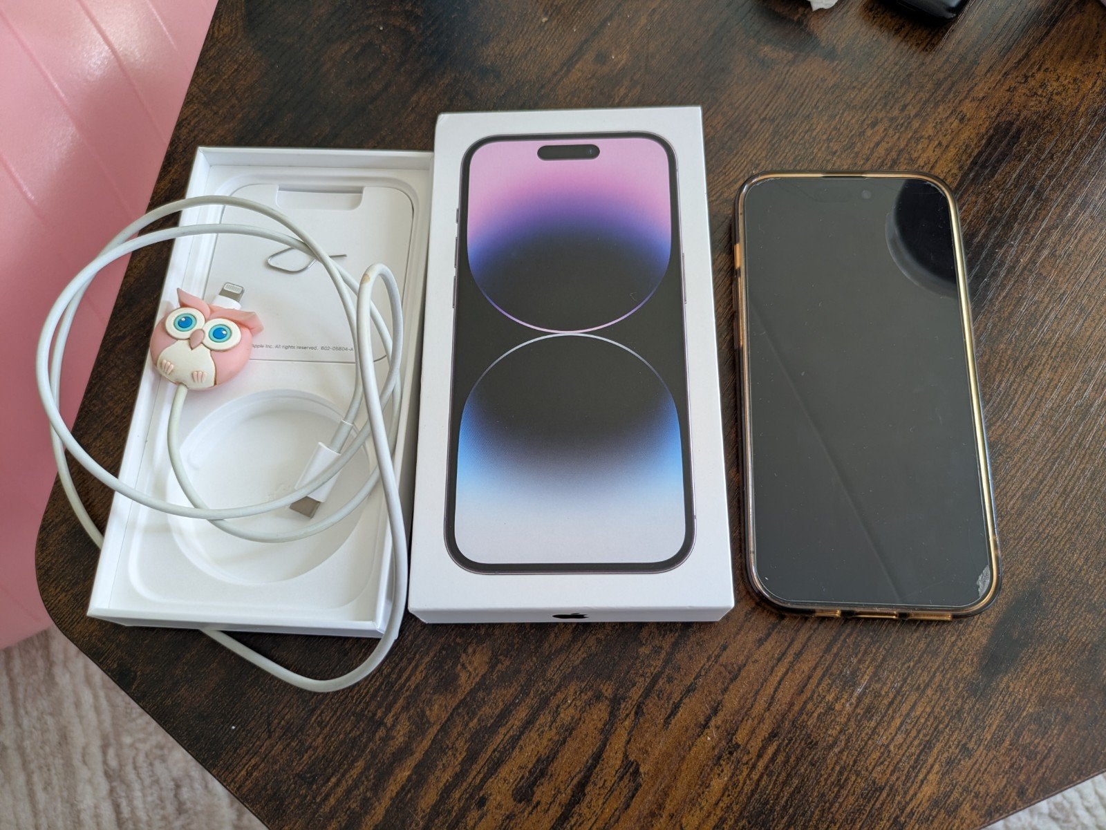 iPhone 14 Pro 128GB Paars, Ophalen, Paars, Zonder simlock, Zonder abonnement
