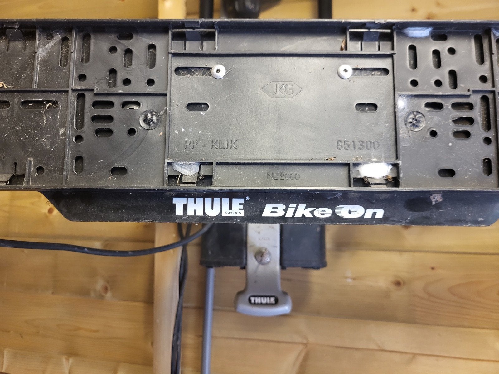 Thule BikeOn fietsendrager voor trekhaak, Ophalen of Verzenden, 2 fietsen, Gebruikt, Trekhaakdrager