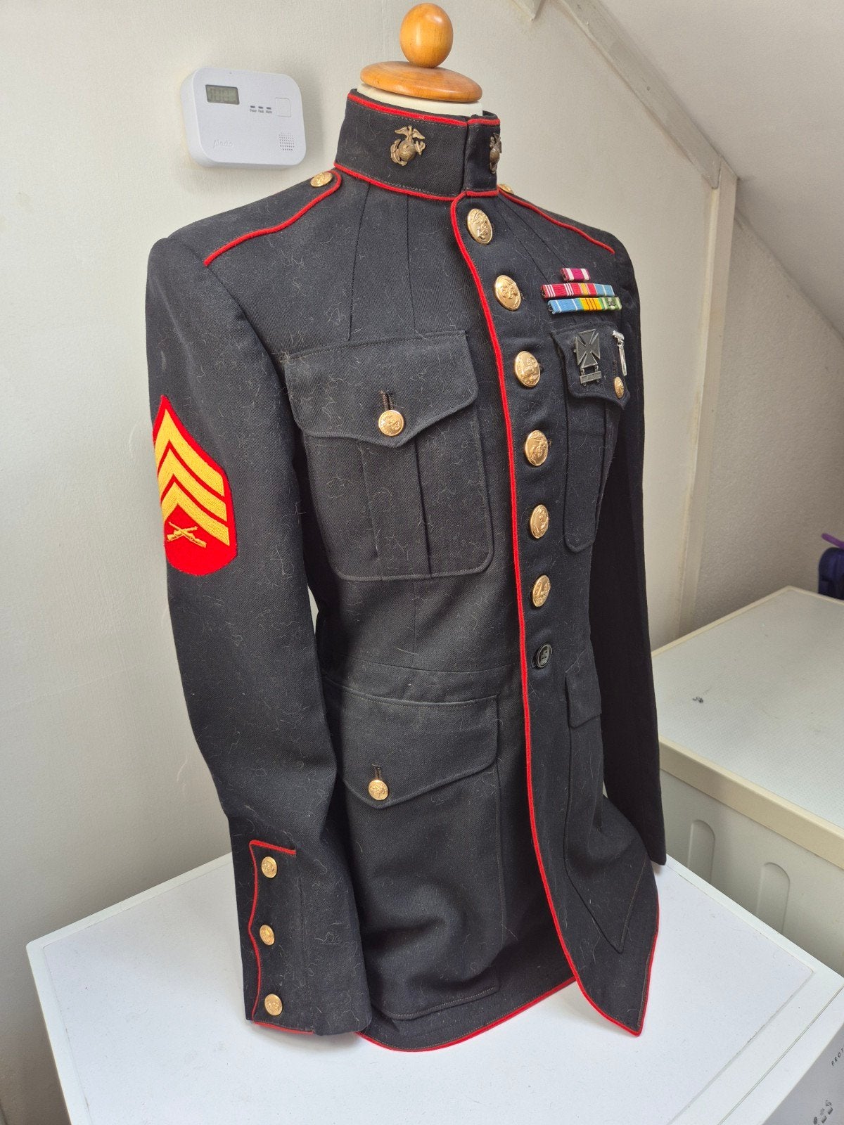 Us marines jasje, Ophalen of Verzenden, Landmacht, Amerika, Kleding of Schoenen
