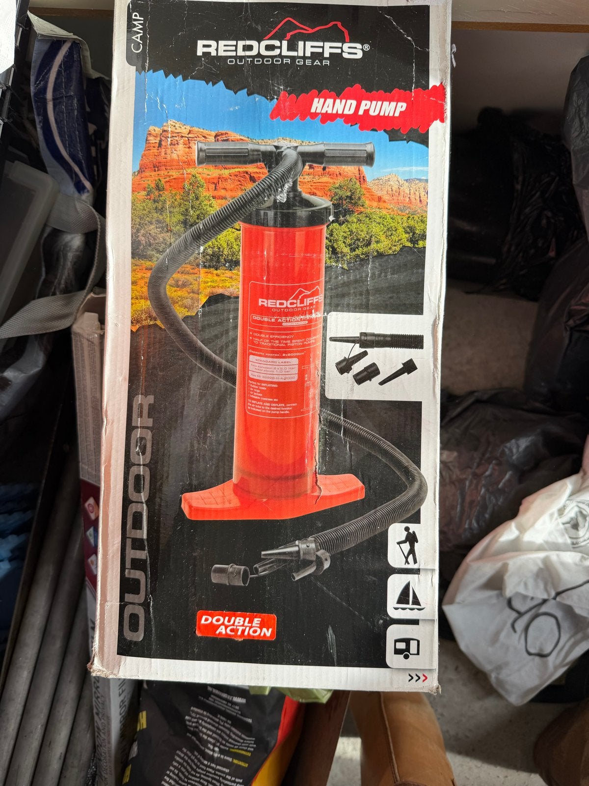 Redcliffs Outdoor Gear Handpomp - Dubbele Actie, Ophalen of Verzenden, Nieuw