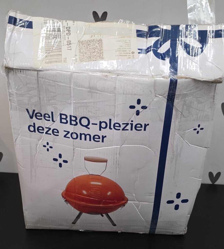 Philips tafelbarbecue bolbarbecue  Oranje (Nieuw in doos!), Ophalen of Verzenden, Nieuw