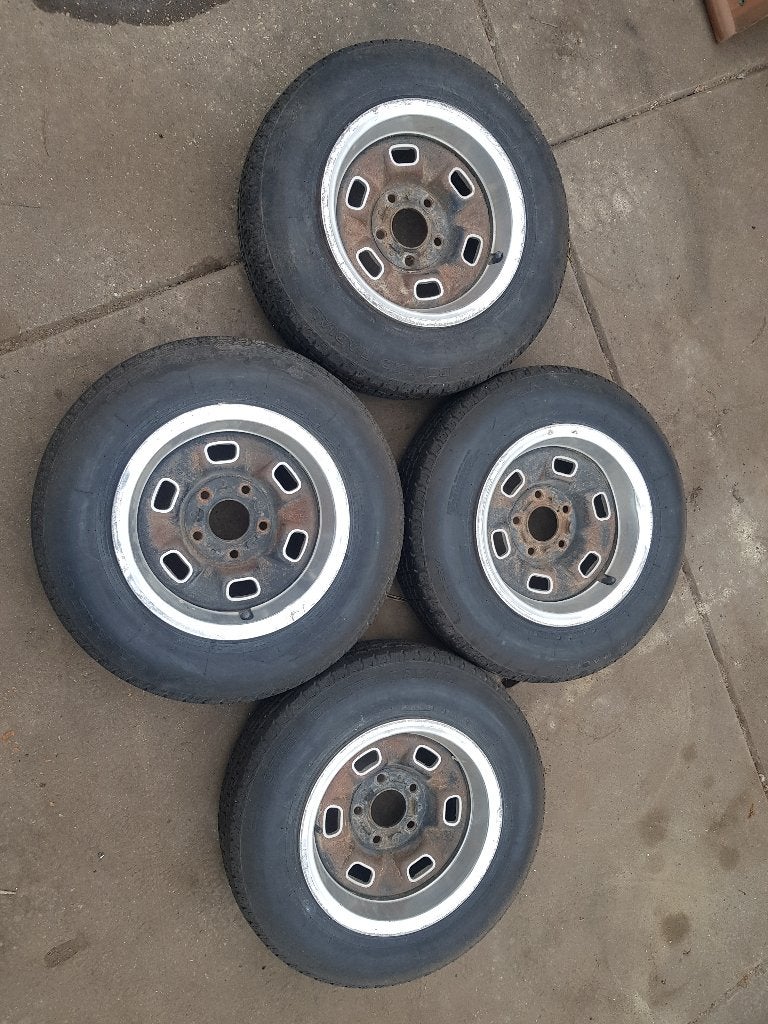 Oldtimer Chevrolet camaro gen 2 velgen set van 4 accessoire, Ophalen, Gebruikt, Chevrolet