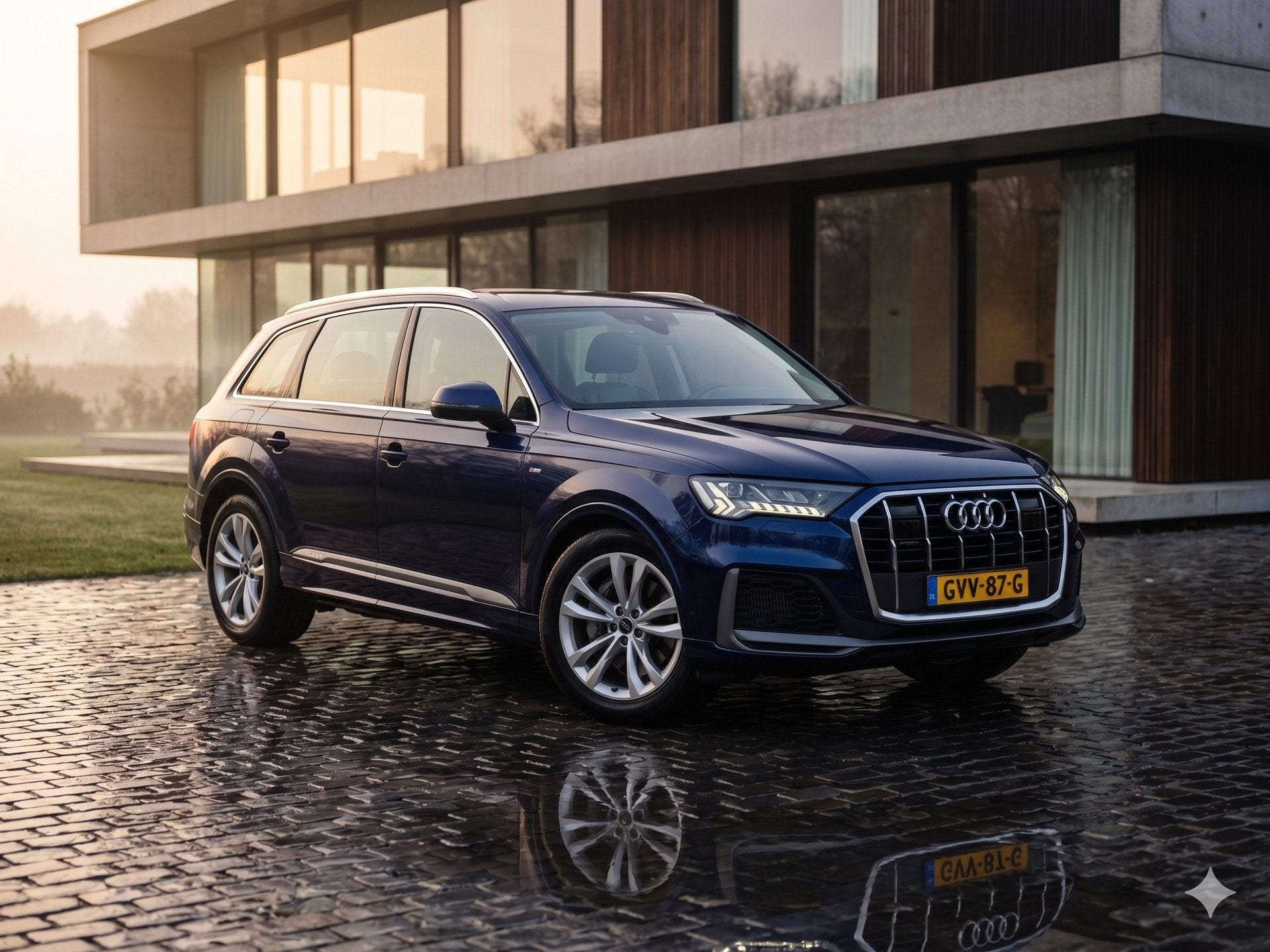 Audi Q7 55 TFSI e quattro Advanced |HUD|Soft close, Auto's, Automaat, Gebruikt, Euro 6, 2995 cc