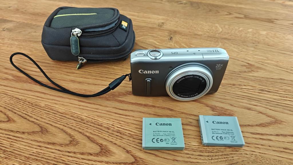 Canon PowerShot SX260 HS Digitale camera met GPS, Audio, Tv en Foto, Fotocamera's Digitaal, Gebruikt, Canon, Compact, Ophalen of Verzenden