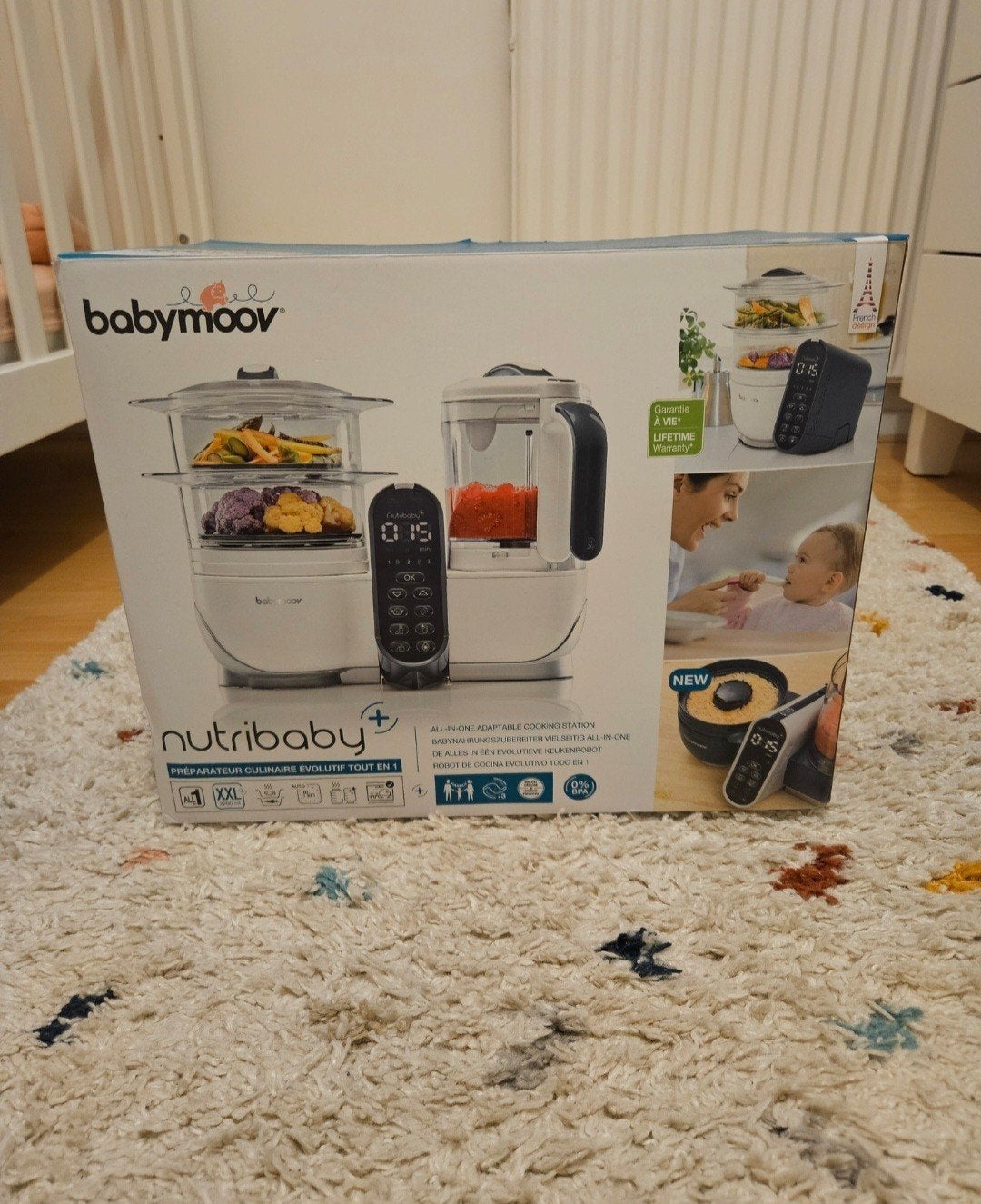 Babymoov Nutribaby+ Keukenmachine, Stoomkoker & Mixer Nieuw, Ophalen, Nieuw, Overige typen, Babymoov
