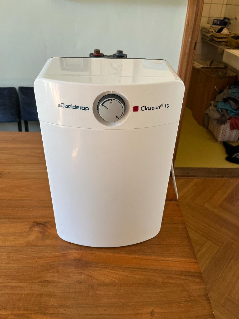 Daalderop Close-in 10 electrische keukenboiler, Ophalen, Minder dan 50 cm, Wit, Zo goed als nieuw