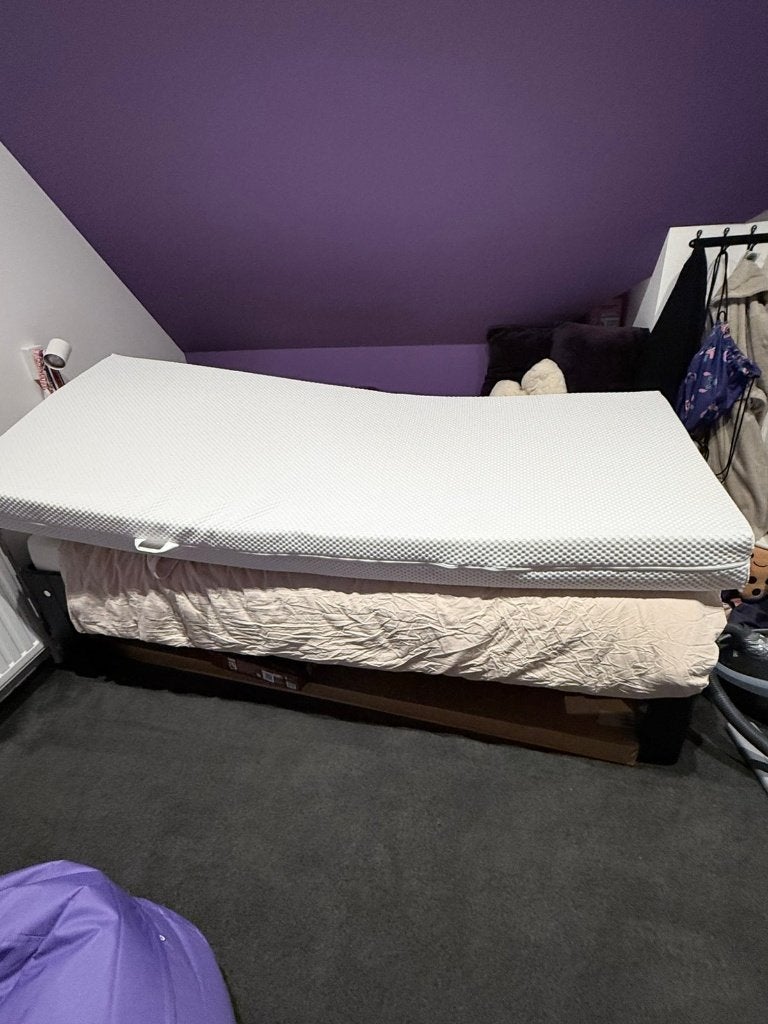 Mattress, Ophalen, Overige materialen, Eenpersoons, Wit