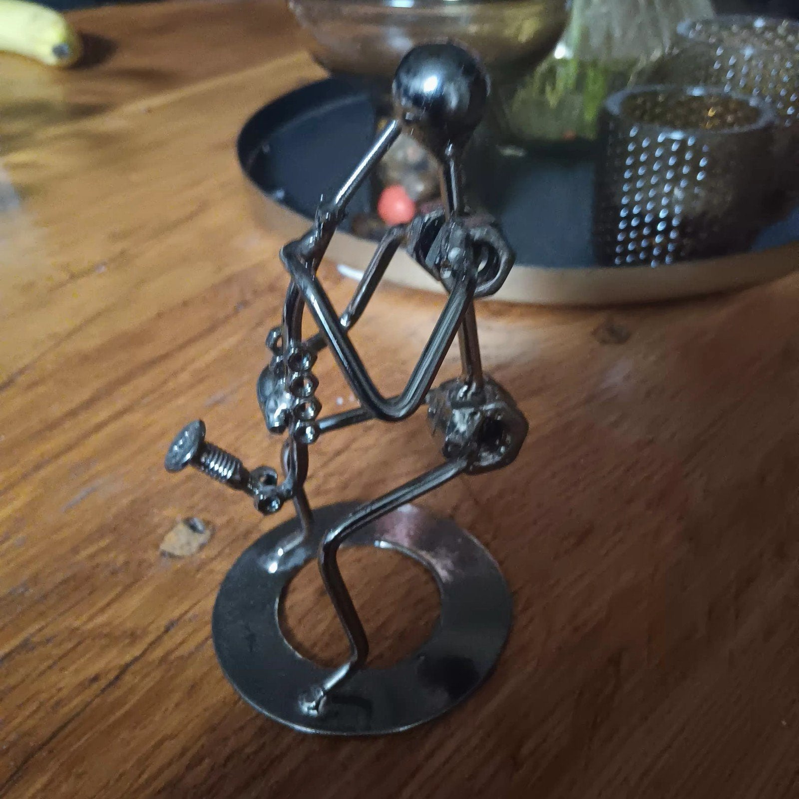 Ijzer figuur, Ophalen of Verzenden, Zo goed als nieuw