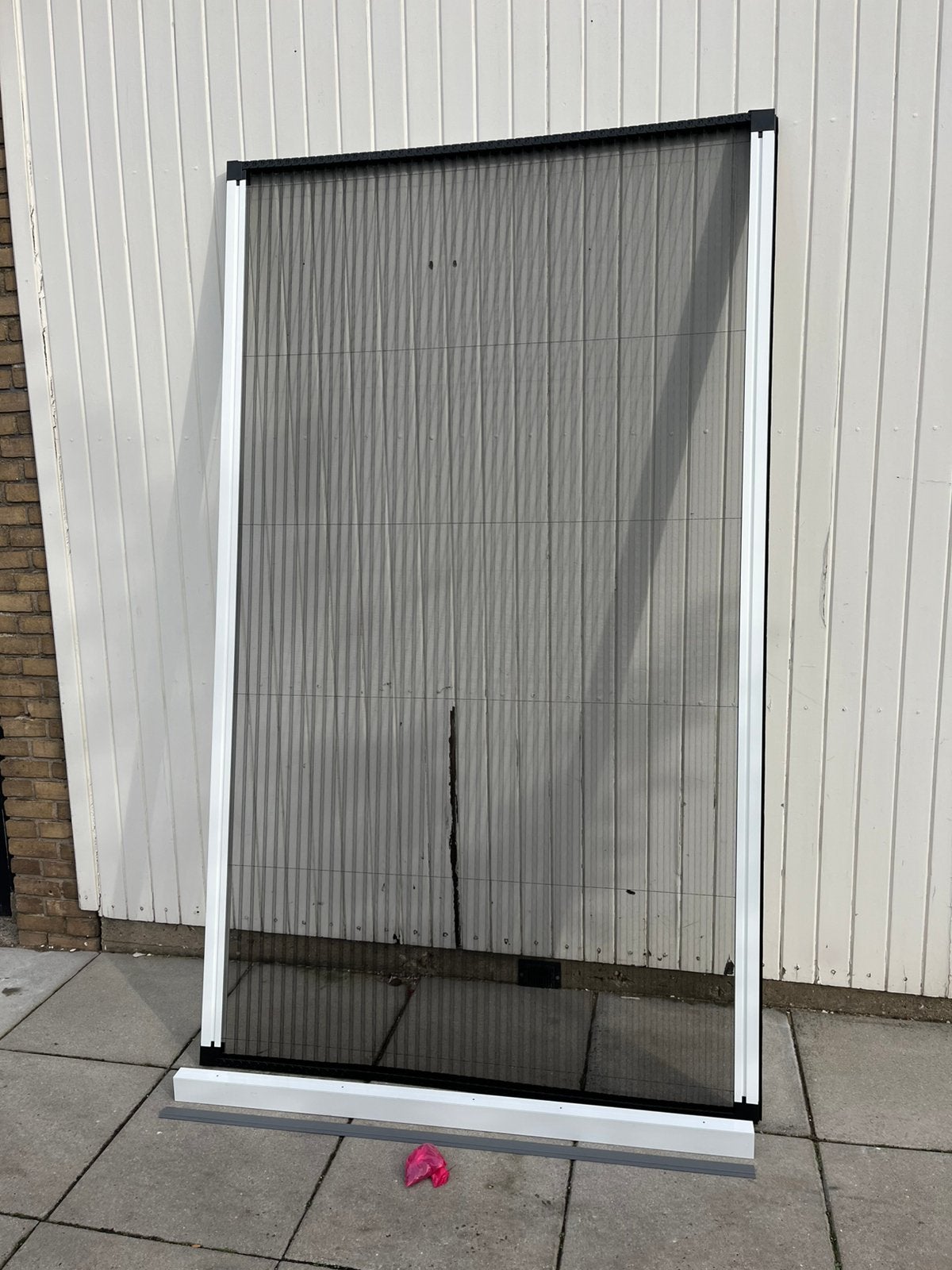 Luxaflex hordeur in plissé (nieuw) 223x130, 100 tot 150 cm, 200 cm of meer, Wit, Nieuw
