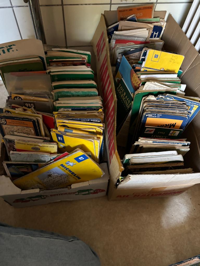 Vintage landkaarten mega verzameling, Boeken, Reisgidsen, Ophalen, Europa, Reisgids of -boek, Overige merken