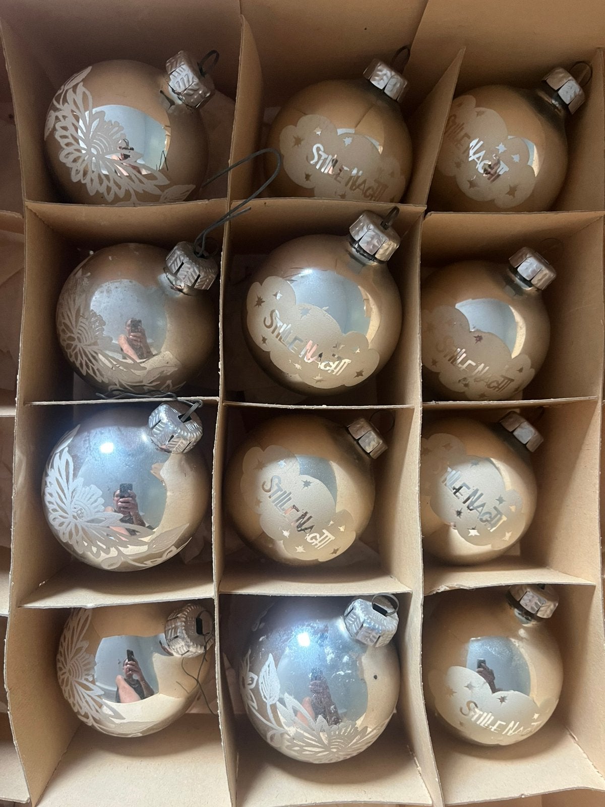 oude kerstballen, Ophalen of Verzenden, Zo goed als nieuw