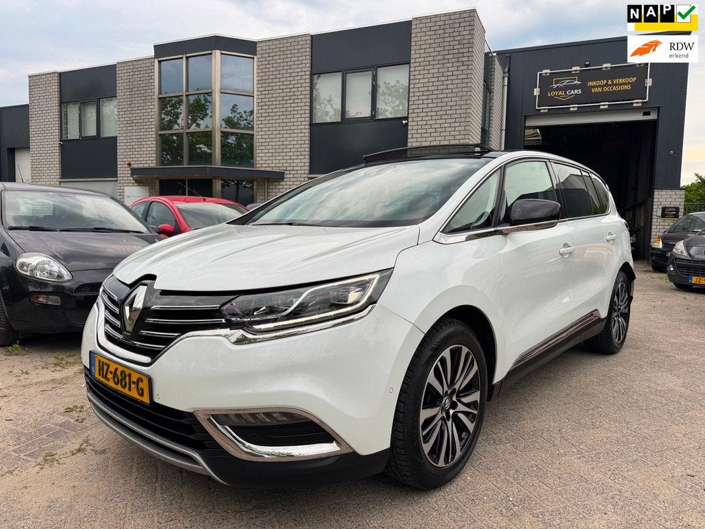 Renault Espace 1.6 dCi Dynamique 7 Pers Automaat Pano Leder, Auto's, Renault, Gebruikt, 4 cilinders, 2000 kg, Wit