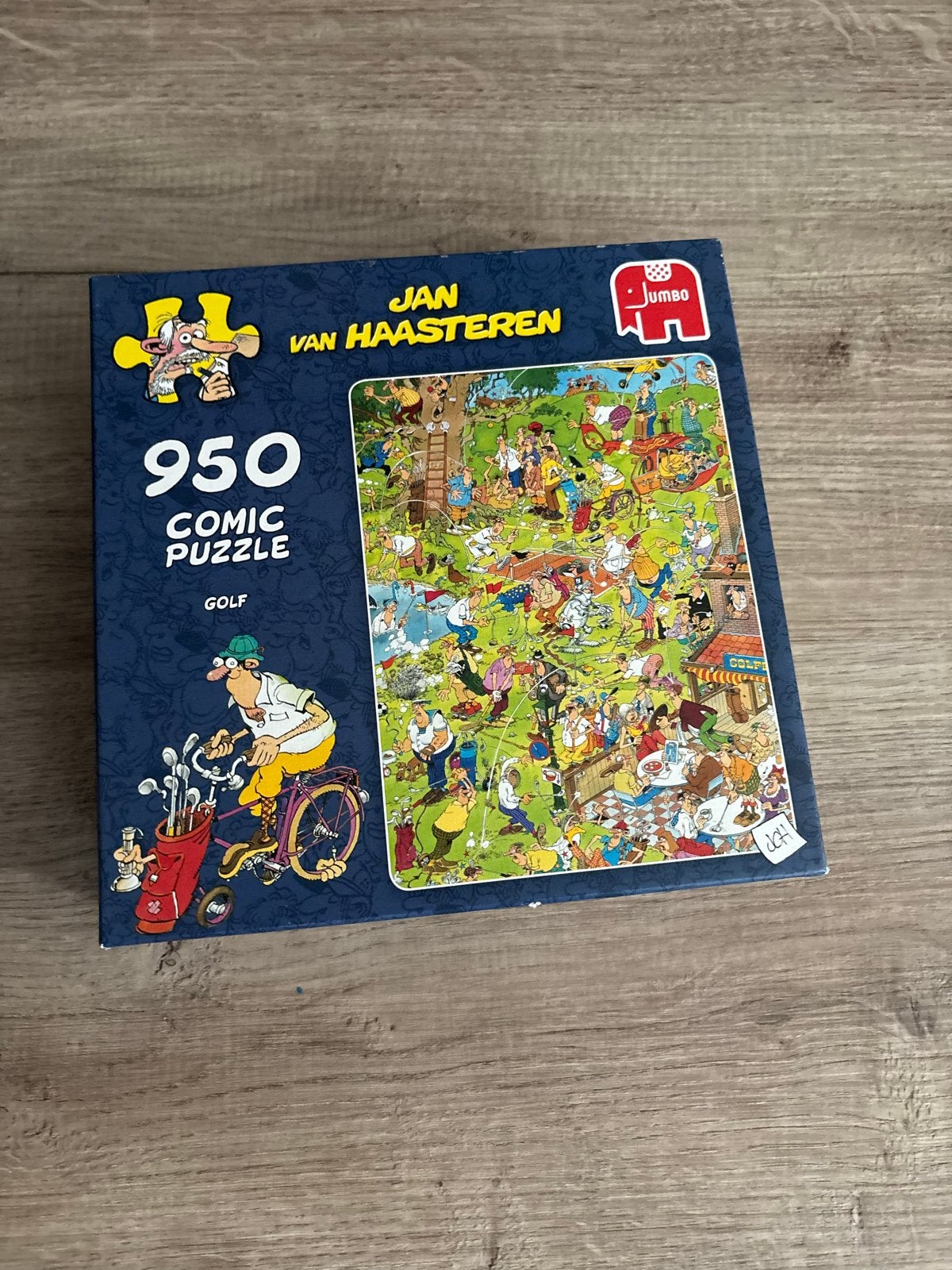 Jan van Haasteren Golf 950 stukjes legpuzzel Jumbo, Ophalen, 500 t/m 1500 stukjes, Zo goed als nieuw, Legpuzzel