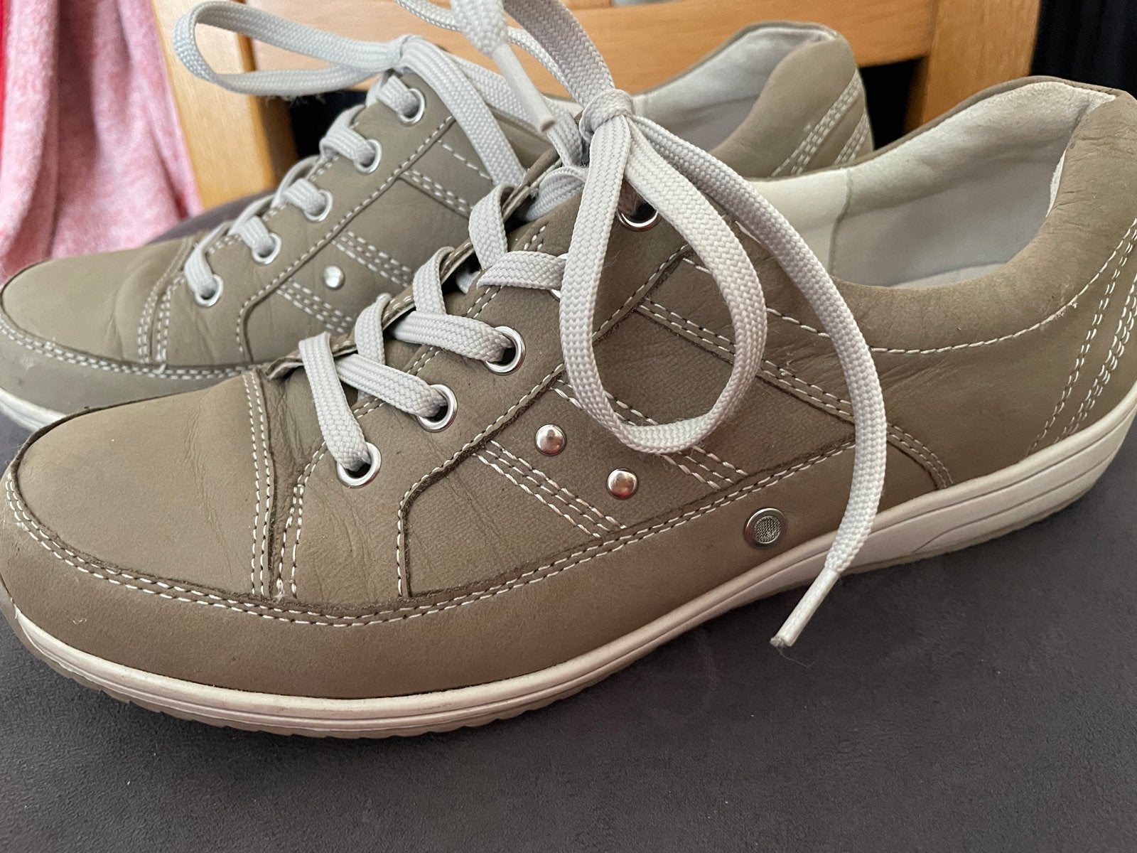 Medicus Gundi maat  G 7 1/2 sneakers met luchtpolster, Beige, Ophalen of Verzenden, Sneakers of Gympen, Gedragen