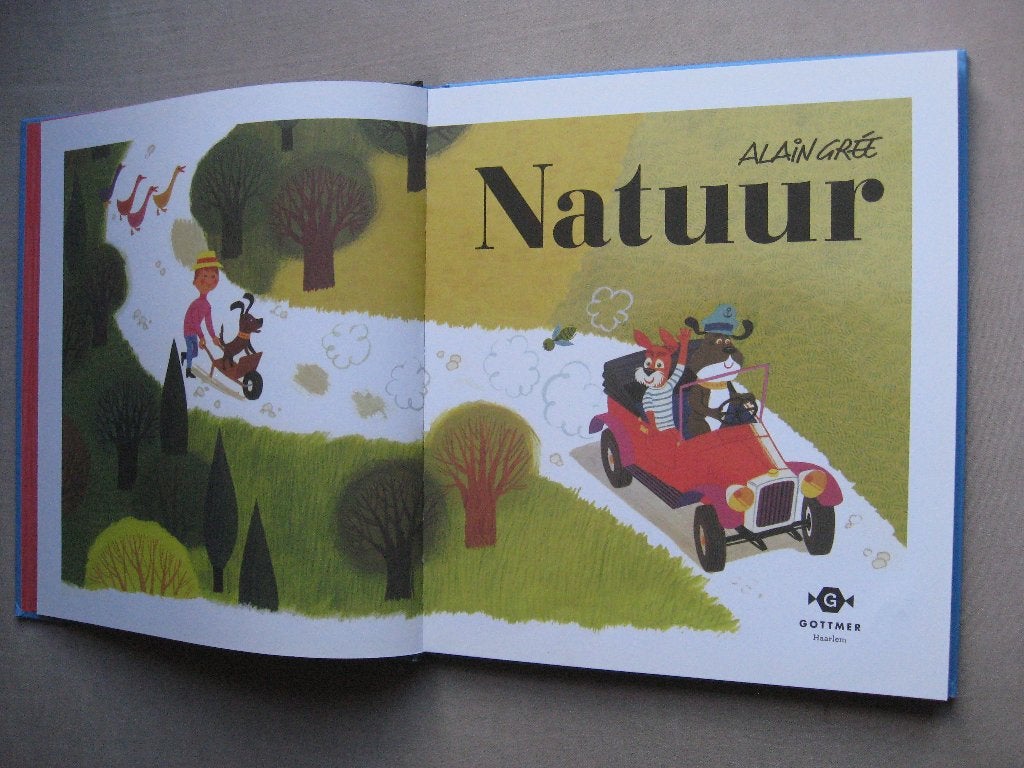 Alain Grée (tekst & illustraties) NATUUR gebonden-stofomslag, Boeken, Gelezen, Fictie algemeen, Ophalen of Verzenden, Alain Grée (tekst & illustraties)