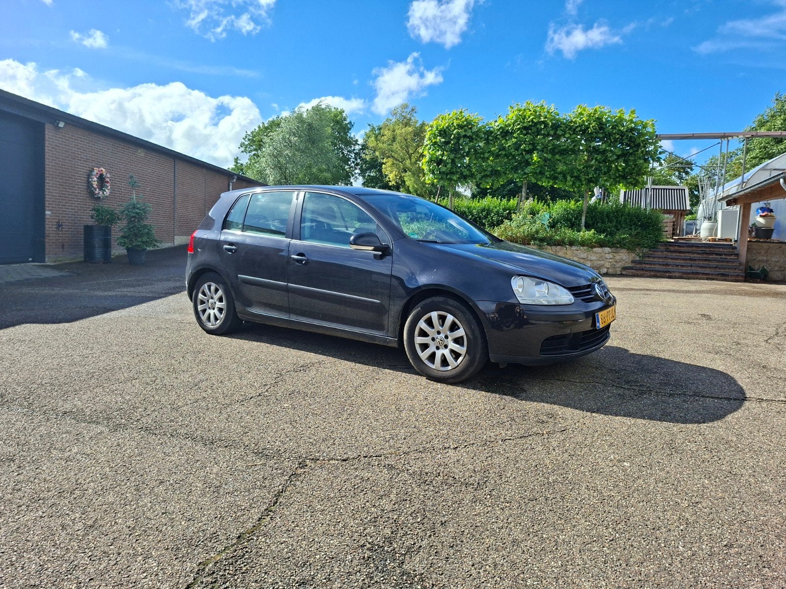 Volkswagen Golf 2.0 FSI 110KW 5D 2004 Zwart, Auto's, Volkswagen, 1254 kg, 4 cilinders, 1984 cc, Zwart