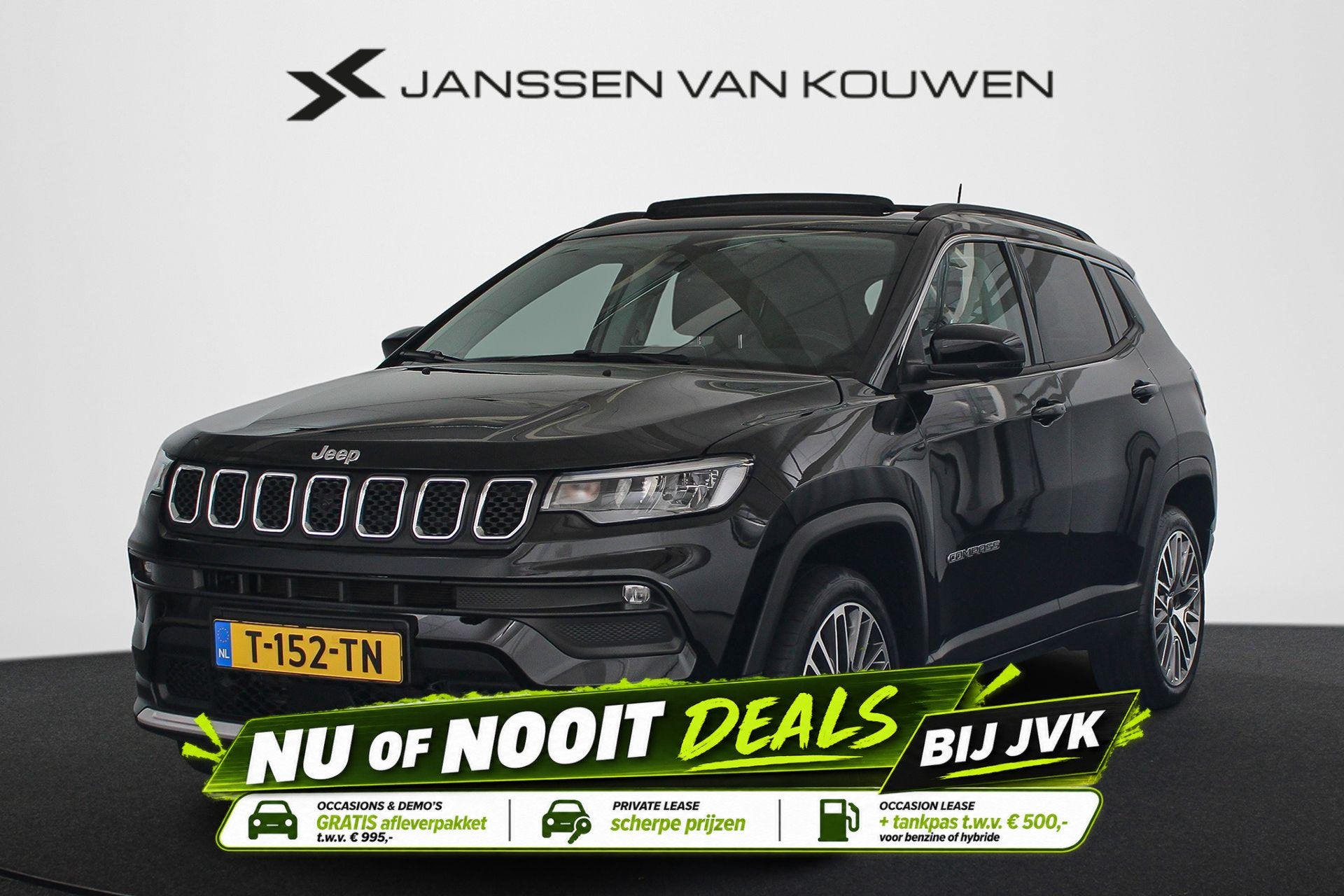 Jeep Compass 1.5T e-Hybrid Limited Automaat Pano Trekhaak St