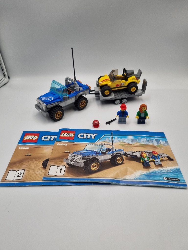 Lego City 60082 Dune Buggy Trailer, Compleet, City, Lego, Ophalen of Verzenden