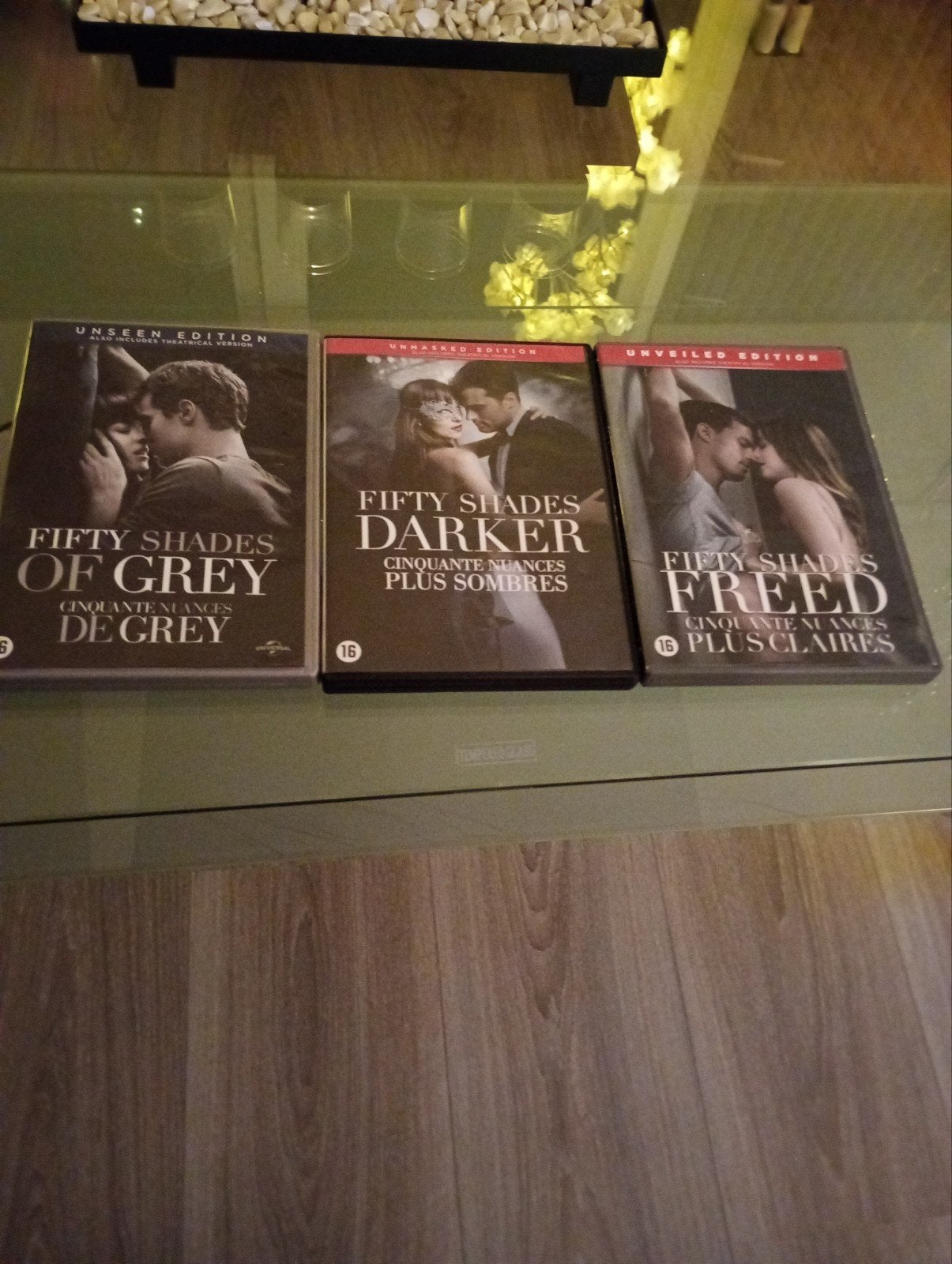 Fifty Shades Trilogie DVD Boxset .... Ophalen!!, Cd's en Dvd's, Ophalen, Vanaf 16 jaar, Nederlands, Overige genres