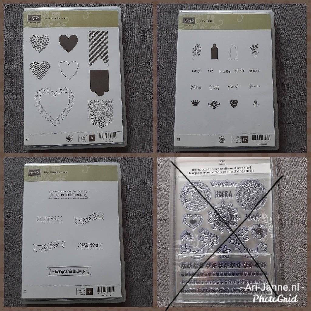 NIEUW! Stempel sets, Stampin'up, clearstemps,crea materialen, Ophalen of Verzenden, Nieuw, Clearstamp