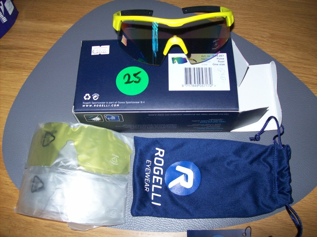 Nieuwe rogelli fiets bril Pulse Fluor, Dames, Nieuw, Ophalen of Verzenden, Bovenkleding
