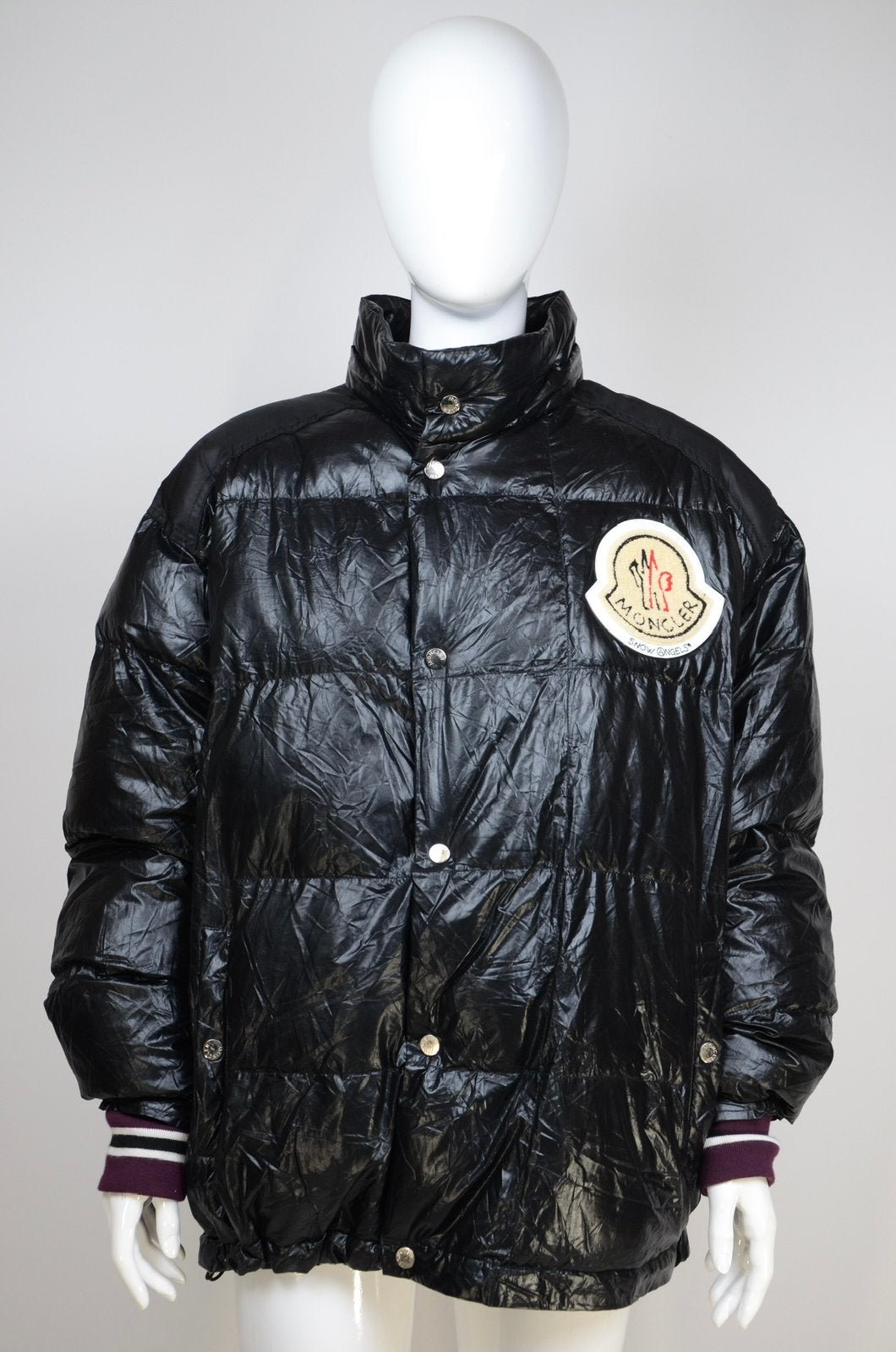 Moncler Snow Angels Winter jas, Ophalen of Verzenden, Zo goed als nieuw, Zwart
