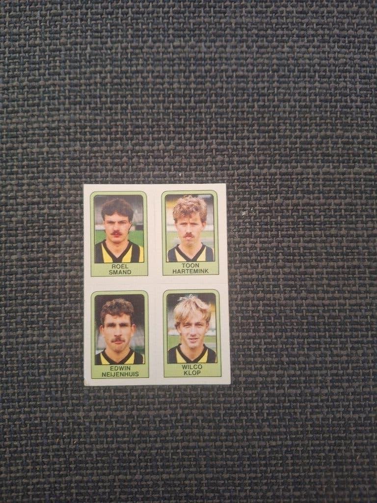 Panini Voetbal 86 Vitesse nr 415, Verzenden, Zo goed als nieuw, Sticker