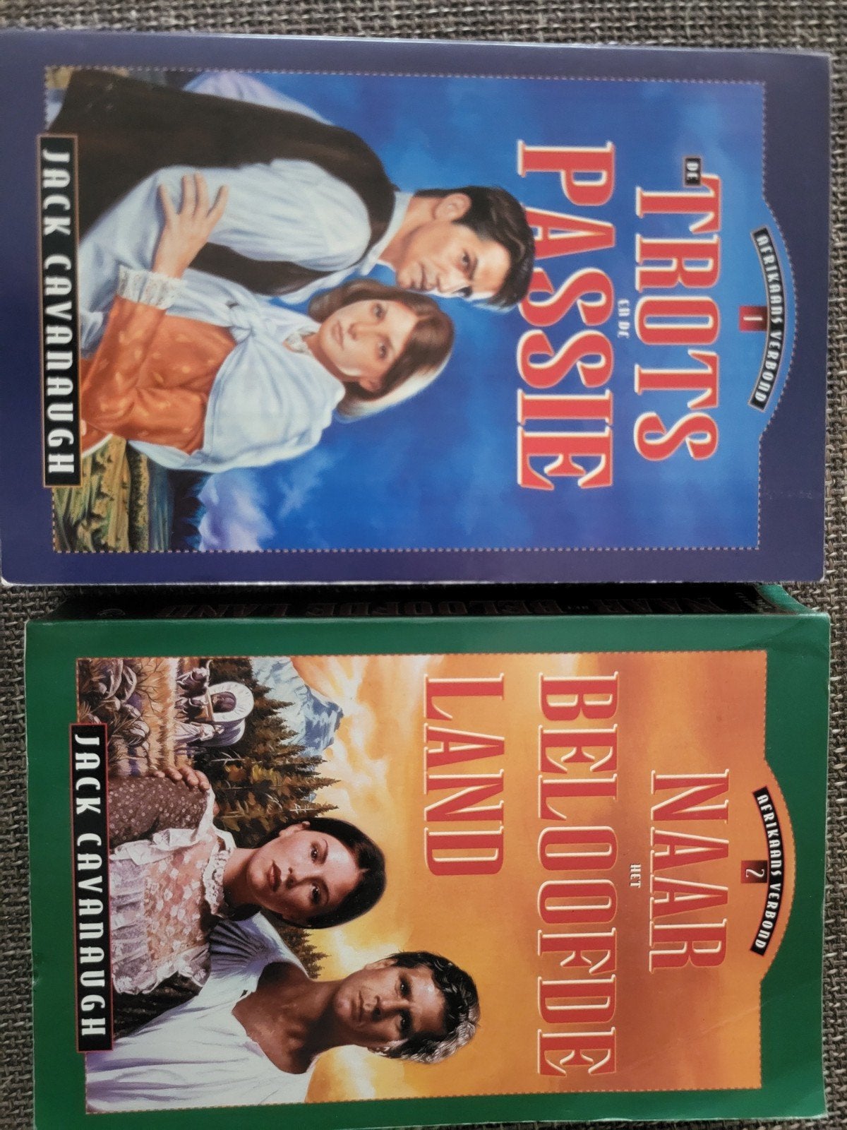 Jack Cavanaugh - De Trots en de Passie & Naar Beloofde La, Boeken, Ophalen of Verzenden, Zo goed als nieuw, Jack Cavanaugh