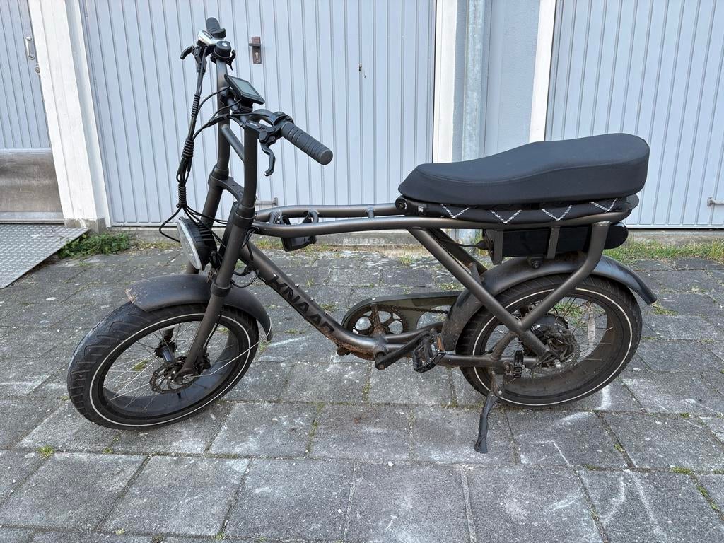 KNAAP AMS SPACE GREY, Fietsen en Brommers, Elektrische fietsen, Gebruikt, Overige merken, Minder dan 47 cm, 30 tot 50 km per accu