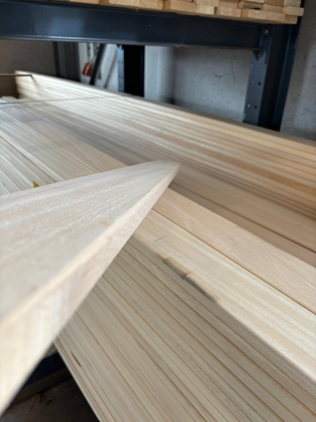 Sauna latten, abachi bank latten zelfbouw sauna, Ophalen of Verzenden, Nieuw, Fins of Traditioneel, Onderdelen