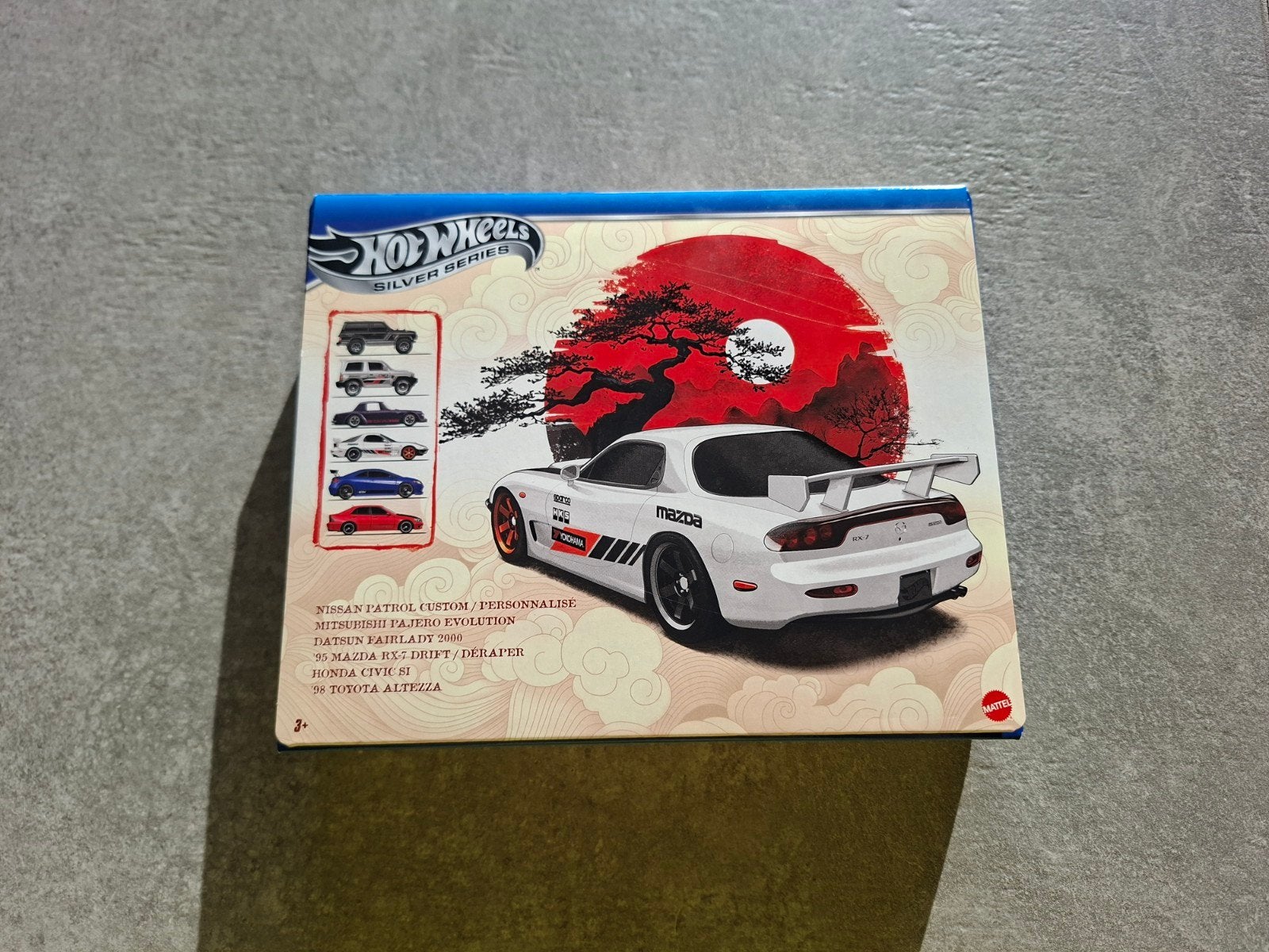 Hot Wheels Silver Series Japanse Auto's Set 6 pack, Ophalen of Verzenden, Nieuw