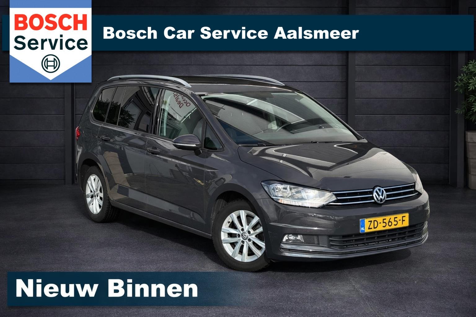 Volkswagen Touran 1.5 TSI Comfortline Business 7p / NAP / CA, 4 cilinders, 150 pk, 7 stoelen, Origineel Nederlands