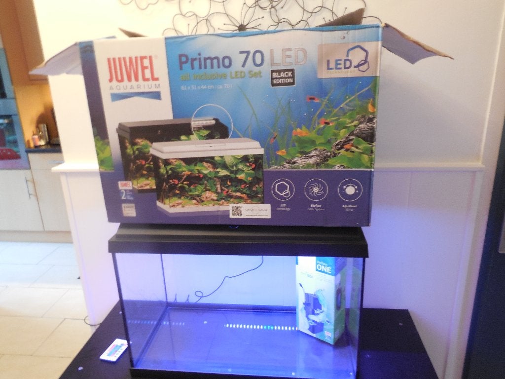 nieuw in doos juwel primo 70 led, Dieren en Toebehoren, Vissen | Aquaria en Toebehoren, Ophalen, Verwarming, Nieuw, Leeg aquarium
