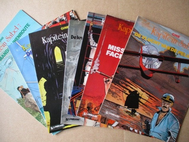 adv11323 kapitein sabel, Boeken, Eén stripboek, Ophalen, Gelezen