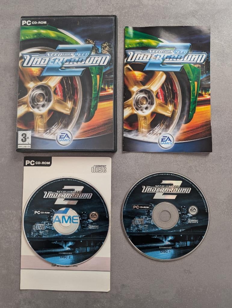 Need for speed underground 2 PC, Spelcomputers en Games, Games | Pc, 1 speler, Racen en Vliegen, Ophalen of Verzenden, Zo goed als nieuw