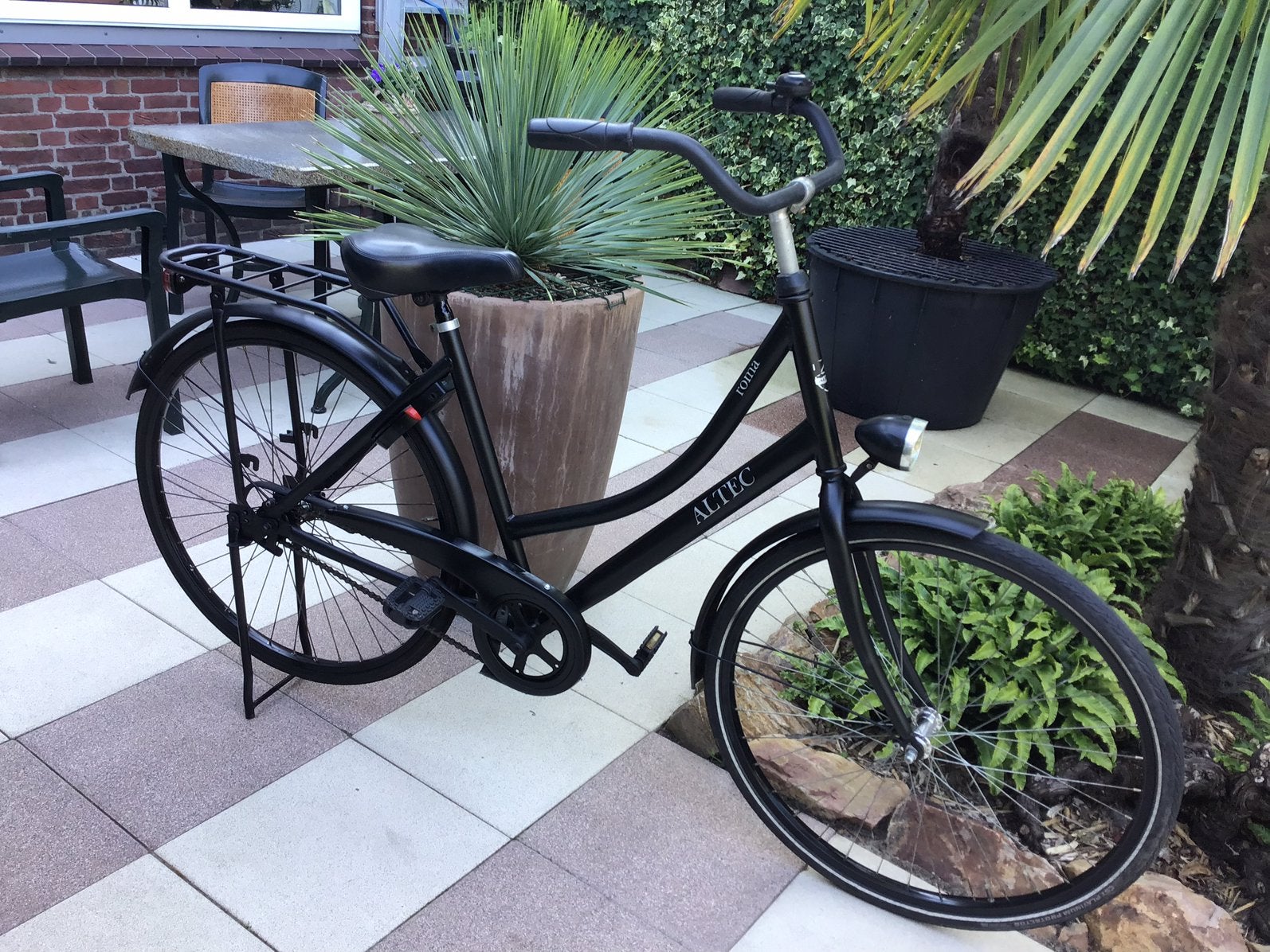 Omafiets opoefiets studentenfiets stadsfiets stationsfiets, 56 cm of meer, Ophalen, Gebruikt, Terugtraprem