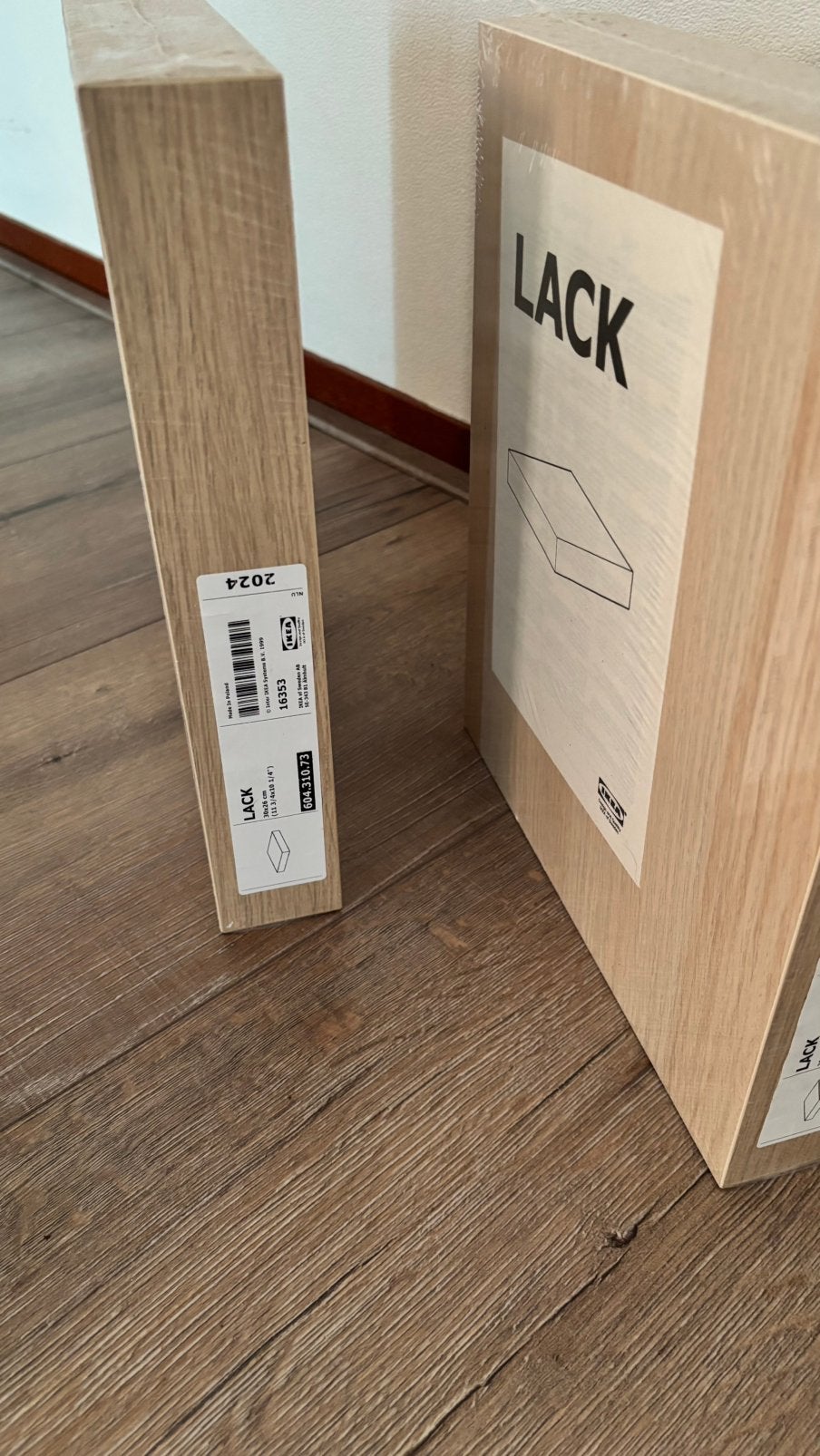 Ikea lack planken, vaste prijs, Ophalen, Zo goed als nieuw