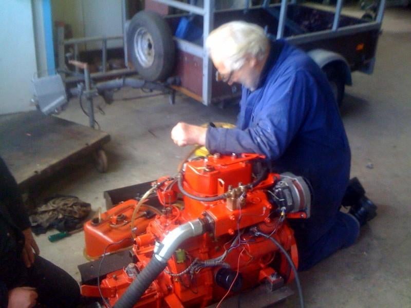 Bukh, Ophalen, 10 tot 30 pk, Gebruikt, Binnenboordmotor