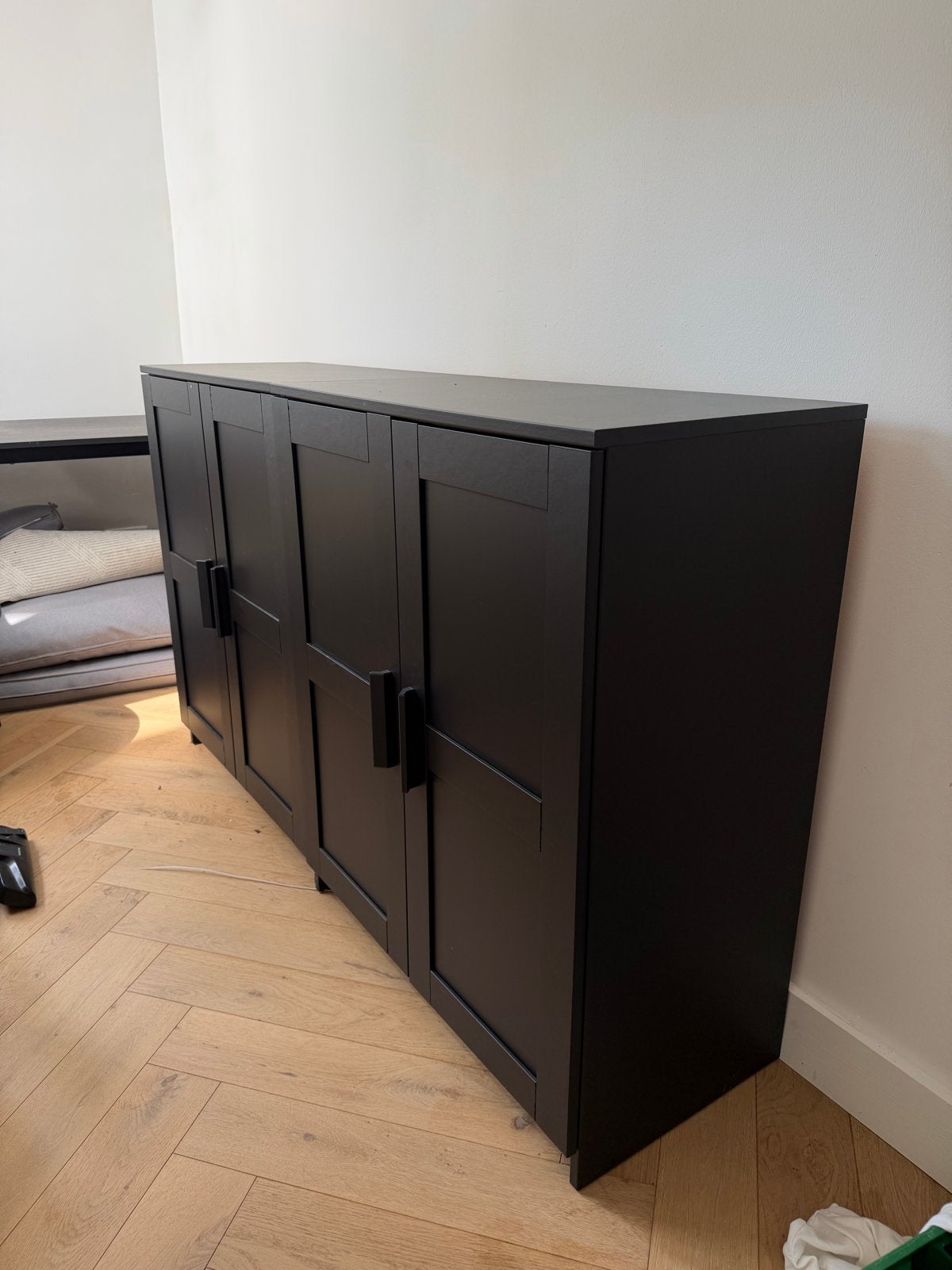 2x IKEA Kasten Zwart - 78x96x41 cm, Gebruikt, Minder dan 100 cm, 25 tot 50 cm, Overige houtsoorten